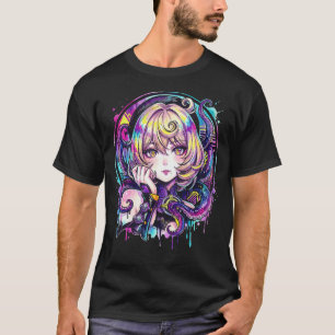 Zenless Zone Zero Yidhari Murphy Puffy Sleeves Bla T-Shirt
