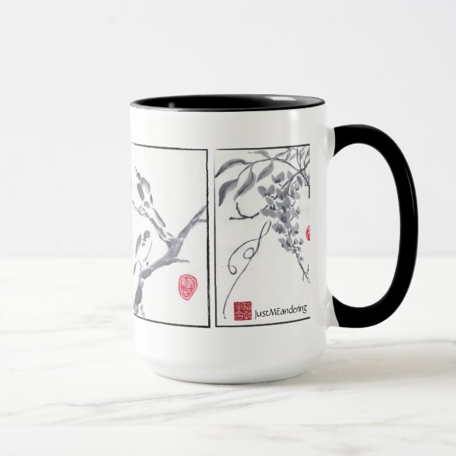 ZenNature Japanese Screen Mug (Right)