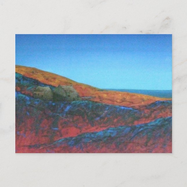 Zennor Moor at Dusk, Cornwall Postcard (Front)