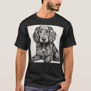 Zentangle Dog T-Shirt