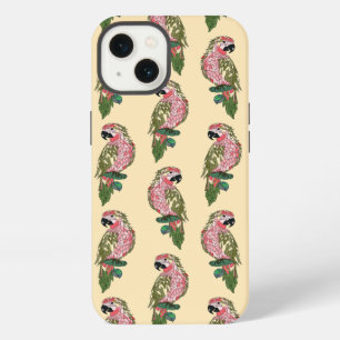 Zentangle Style Parrots iPhone 13 Case