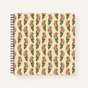Zentangle Style Parrots Notebook