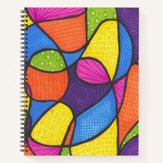 Zentangle Wide Ruled Notebook