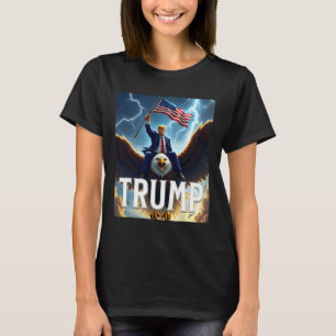 Zenzo's Atomic Political Designs President Trump E T-Shirt