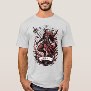 Zepar Crimson Commander of Chaos T-Shirt