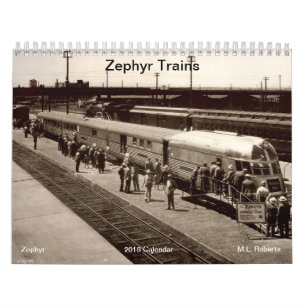 Zephry Trains Calendar