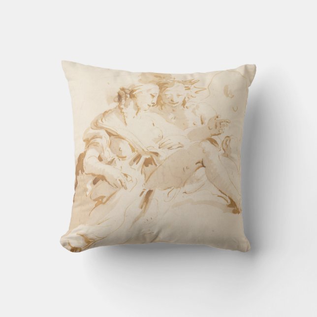 Zephyr and Flora Cushion (Front)