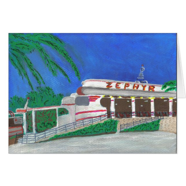 Zephyr Roller Coaster at the Beach (Front Horizontal)