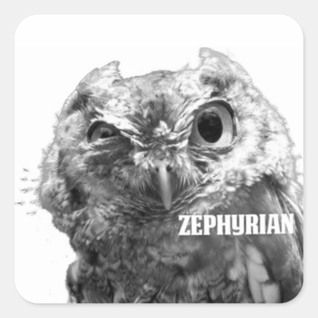 Zephyrian Owl Stickers (Front)