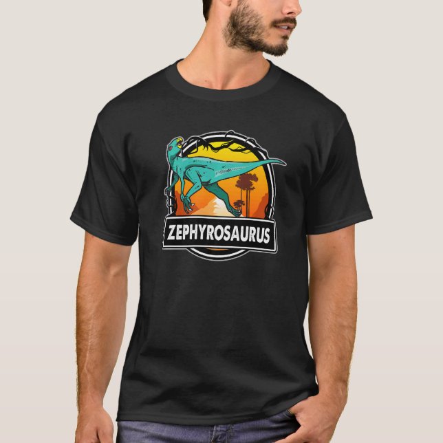 Zephyrosaurus Dinosaur Prehistoric Dinosaurs T-Shirt (Front)