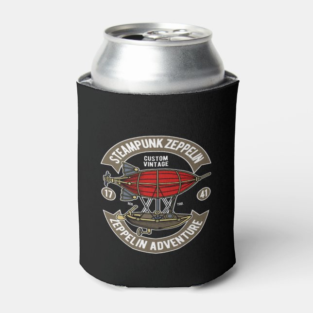 zeppelin adventure can cooler (Can Front)