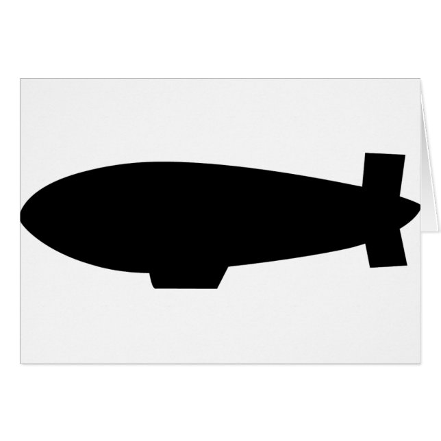 zeppelin airship icon (Front Horizontal)