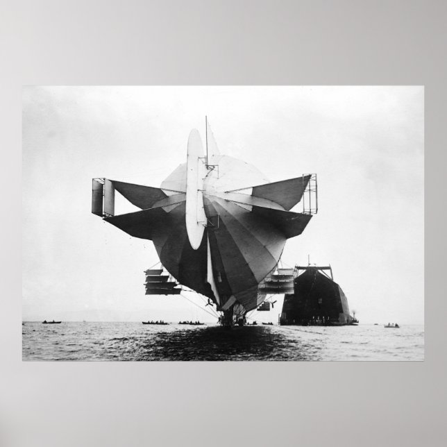 Zeppelin Airship Poster (Front)