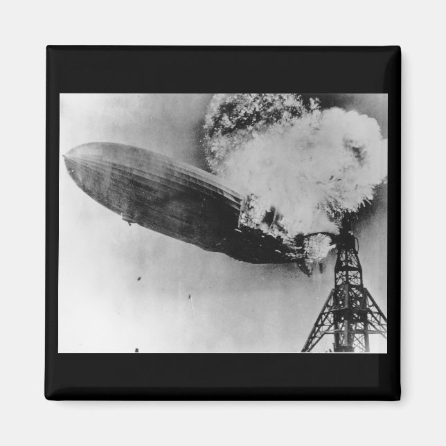 Zeppelin LZ 129 Hindenburg  Magnet (Front)
