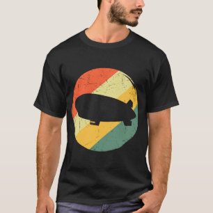 Zeppelin Retro Vintage Sunset Dirigible Airship T-Shirt
