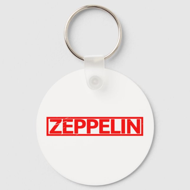 Zeppelin Stamp Key Ring (Front)