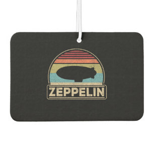 Zeppelin Vintage Retro Zeppelin Shirt Dirigible Car Air Freshener