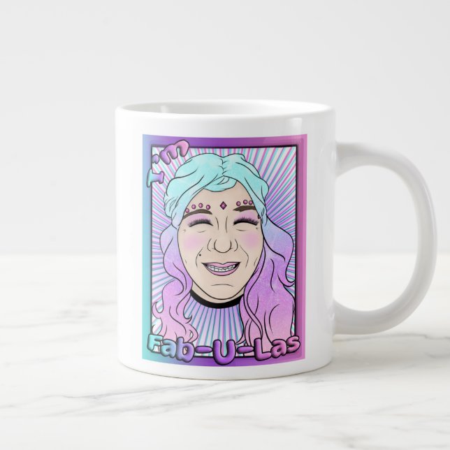 Zer0's Fab-U-Las Jumbo Speciality Mug (Right)