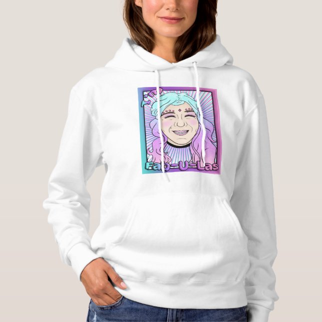 Zer0's Fab-U-Las Women's Hooded Sweatshirt (Front)
