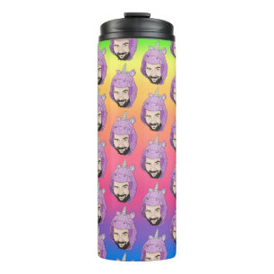 Zer0's Magical Fluffin Unicorn Thermal Tumbler