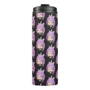 Zer0's Magical Fluffin Unicorn Thermal Tumbler