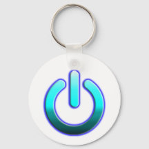 Zer0's Power Button Keychain