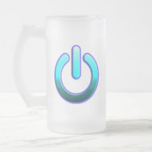 Zer0's Power Frosted Glass Mug