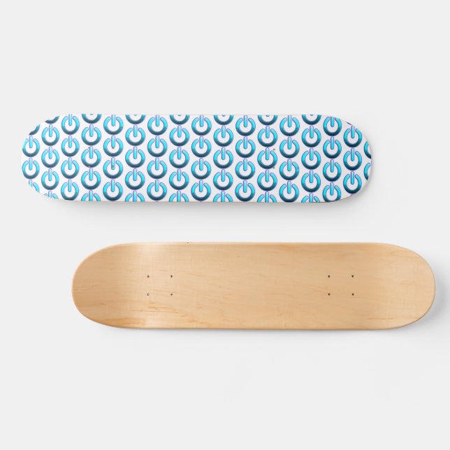 Zer0's Power Skateboard deck (Horz)