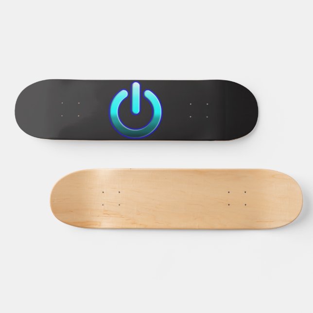 Zer0's Power Skateboard Deck (Horz)