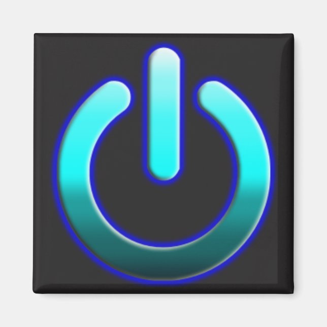 Zer0's Power Square Magnet (Front)