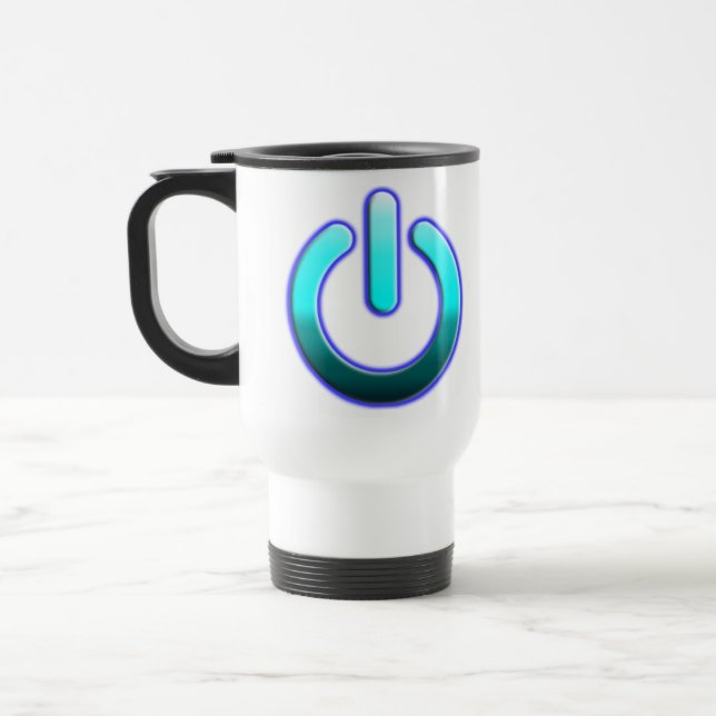 Zer0's Power Travel/Commuter Mug (Left)