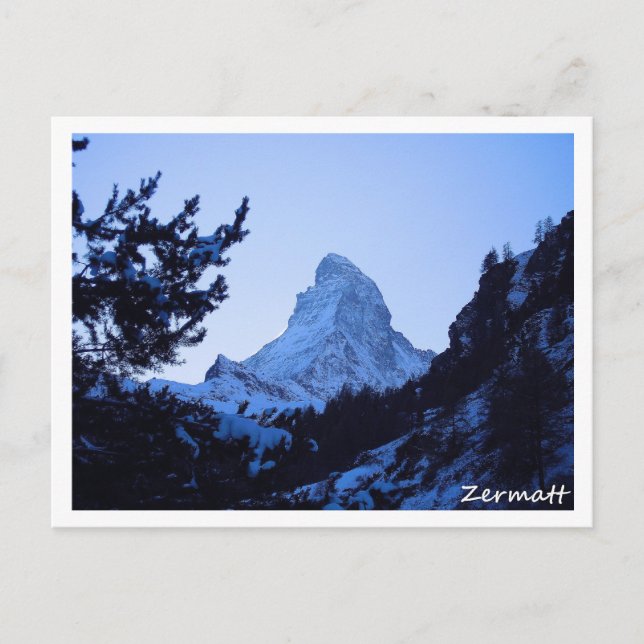 zermatt postcard (Front)