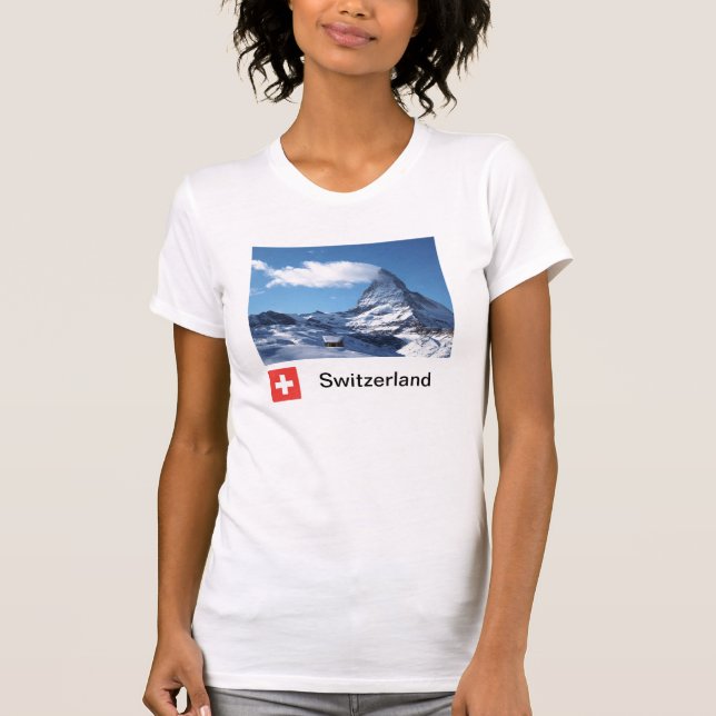 Zermatt souvenir T Shirt (Front)