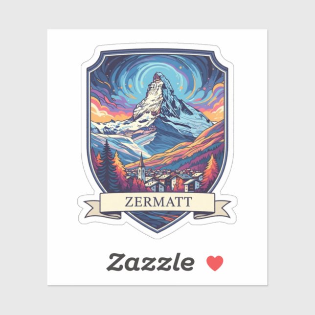Zermatt Switzerland Matterhorn (Sheet)