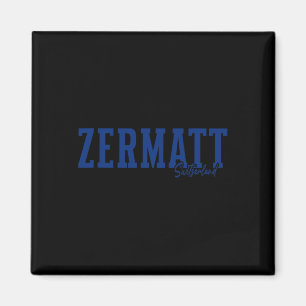 Zermatt Switzerland Swiss Alps Alpine Skiing Souve Magnet