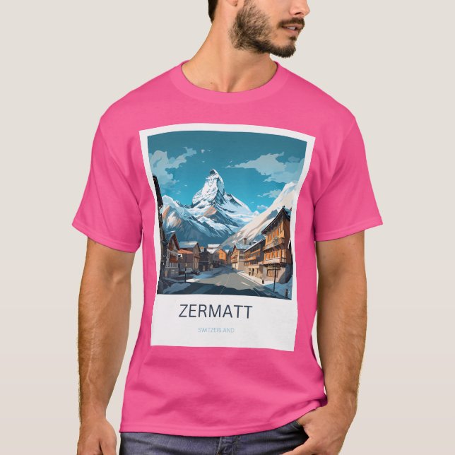 Zermatt Switzerland T-Shirt (Front)