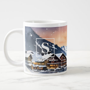 Zermatt, Switzerland Watercolor Art Mug