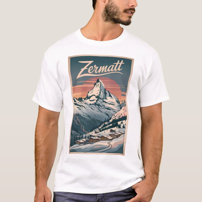 Zermatt vintage T-Shirt (Front)