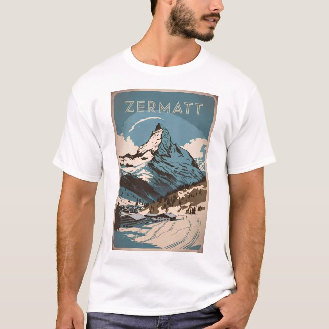 Zermatt vintage T-Shirt (Front)