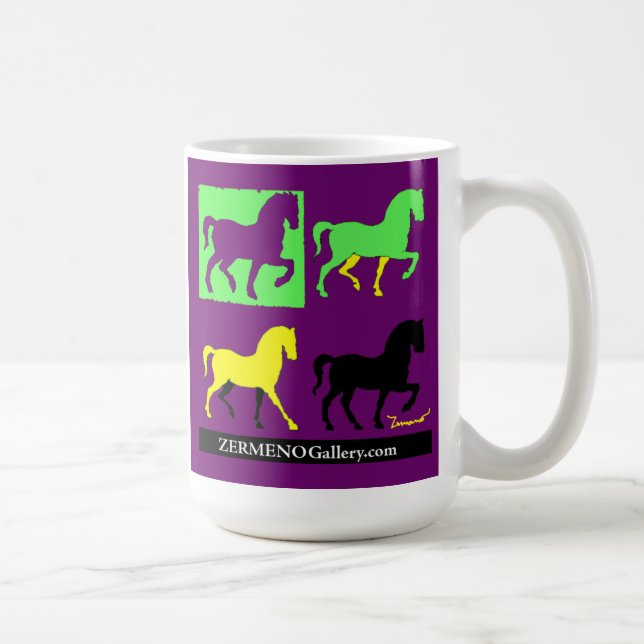 Zermeno's "4 Horses" Coffee Mug (Right)