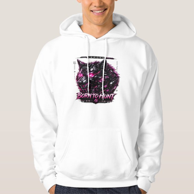 ZERO69 // Born To Hunt: Alpha Protocol Hoodie (Front)