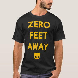 Zero 0 Feet Away Funny Gay Cruising T-Shirt