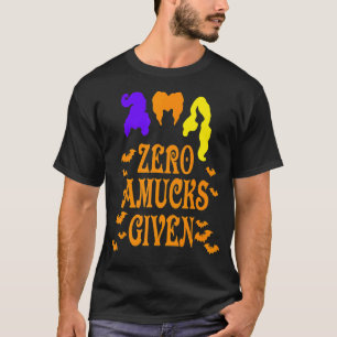 Zero Amucks Given Bat For Witch Halloween T-Shirt