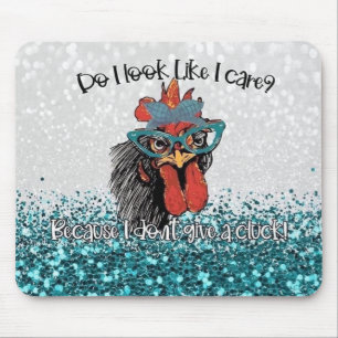 Zero Clucks Given Mouse Pad