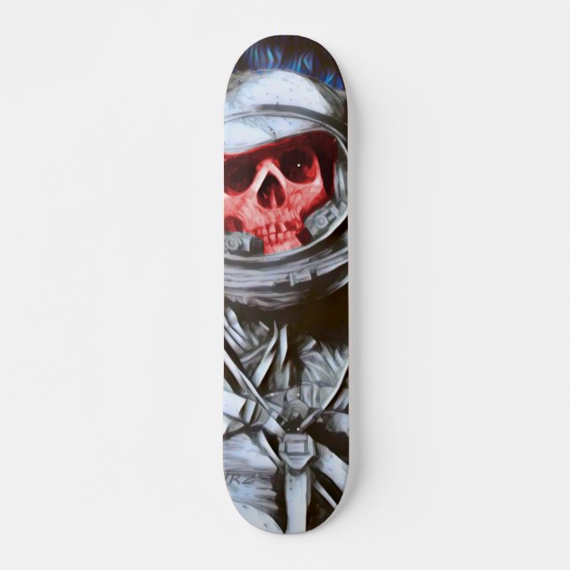 Zero Dead Man Element Custom Chrome Pro Board Skateboard (Front)