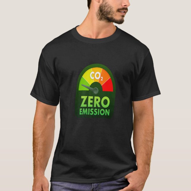 Zero Emissions Owner   Electric Car Drive The Futu T-Shirt (Front)