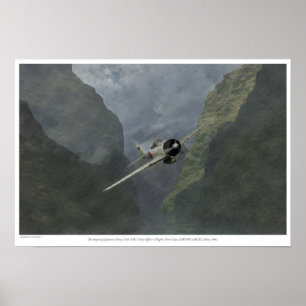 Zero fighter”Saburo Sakai ” Poster