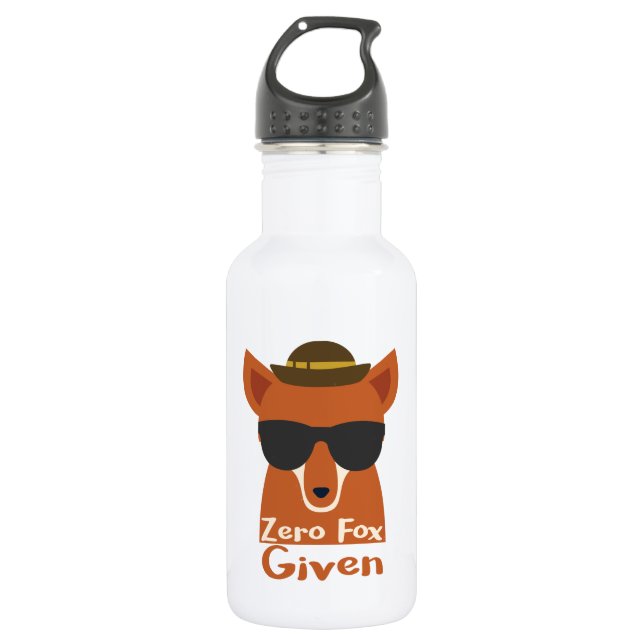 Zero Fox Given 532 Ml Water Bottle (Front)