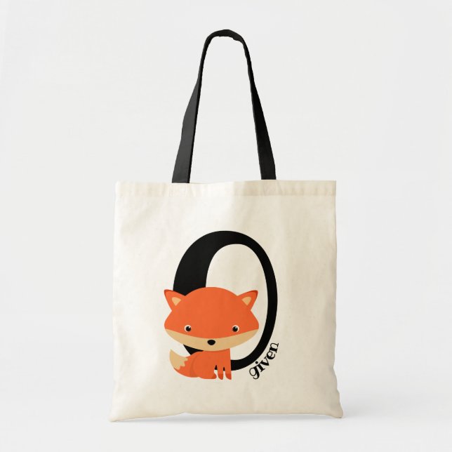 Zero Fox Given - cute sarcastic red fox Tote Bag (Front)