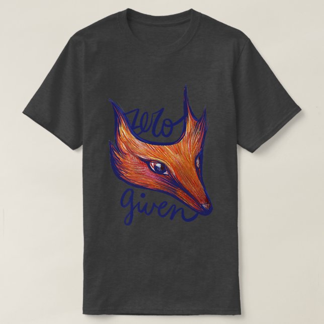 Zero Fox Given Premium T-Shirt (Design Front)